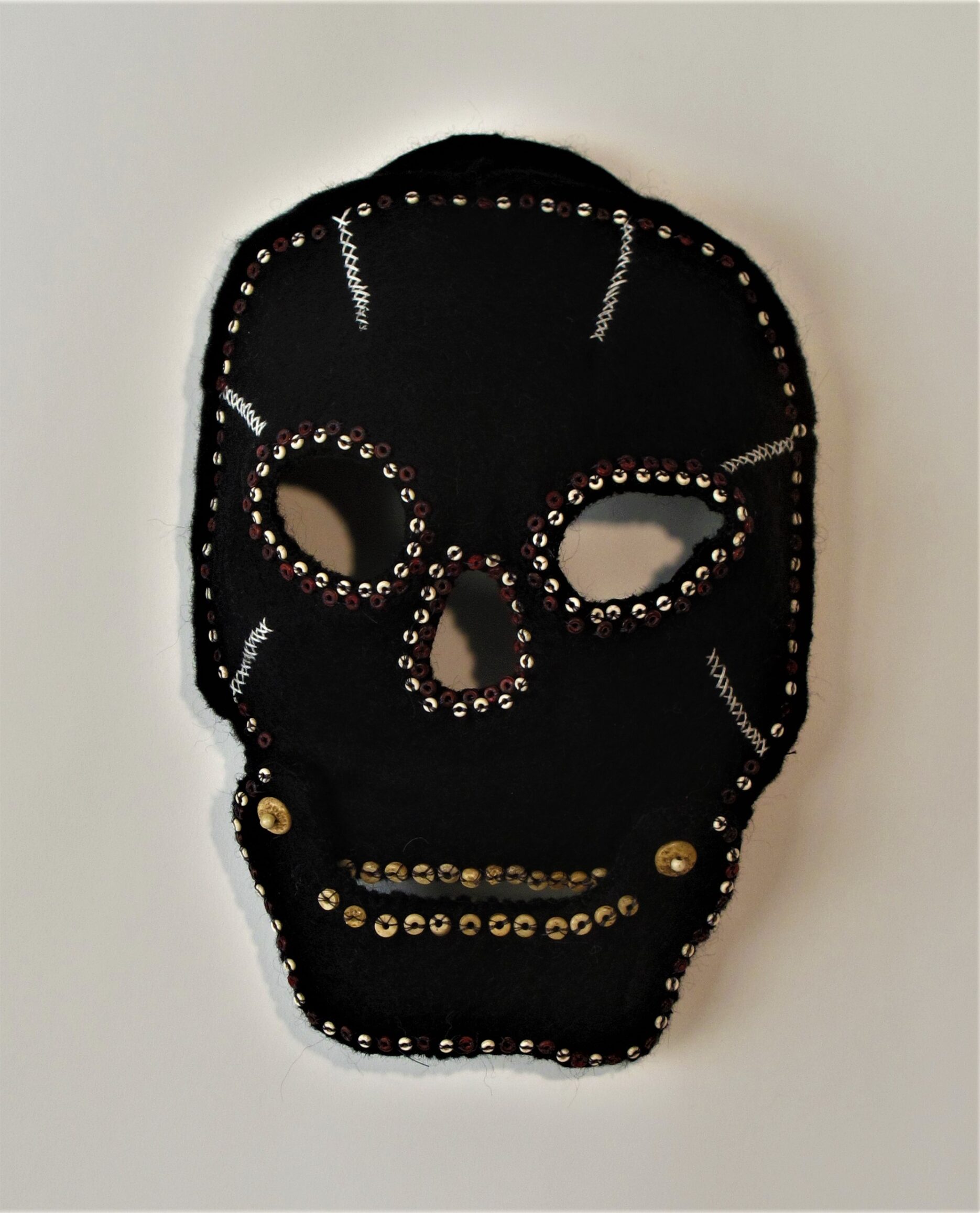 Beaded Skull Mask 2021