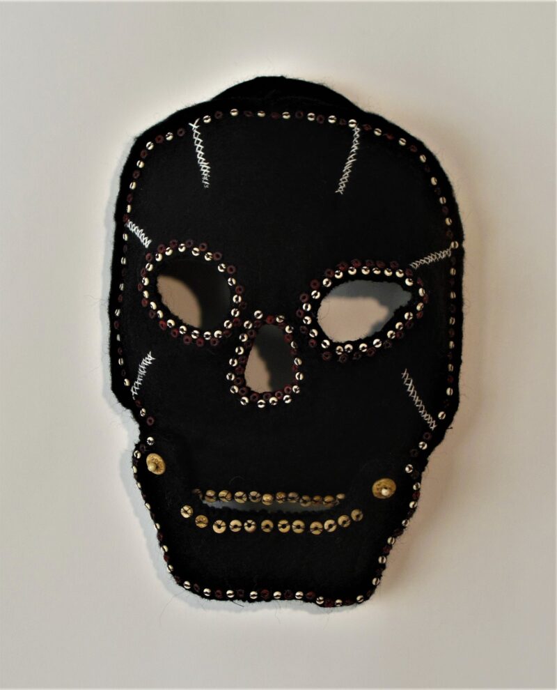 Beaded Skull Mask 2021