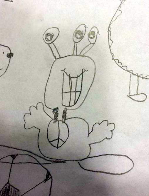 Monster Drawing 1 2014